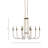 Kathleen Chandelier - Gilded Gold