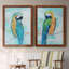 «Island Parrot I», ensemble de 2 peintures sur toile encadrées-813872085-813872074