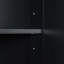 Grande armoire de salle de bain avec quatre portes, grand espace de rangement ouvert, armoire de rangement supérieure