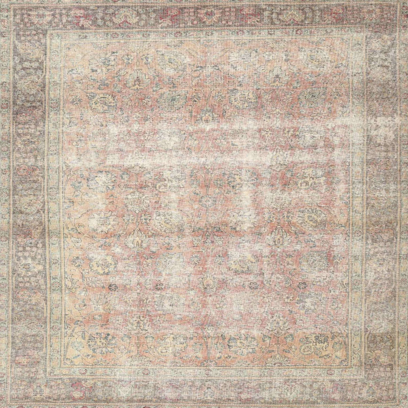 Oriental Indoor Rug, Square 6'