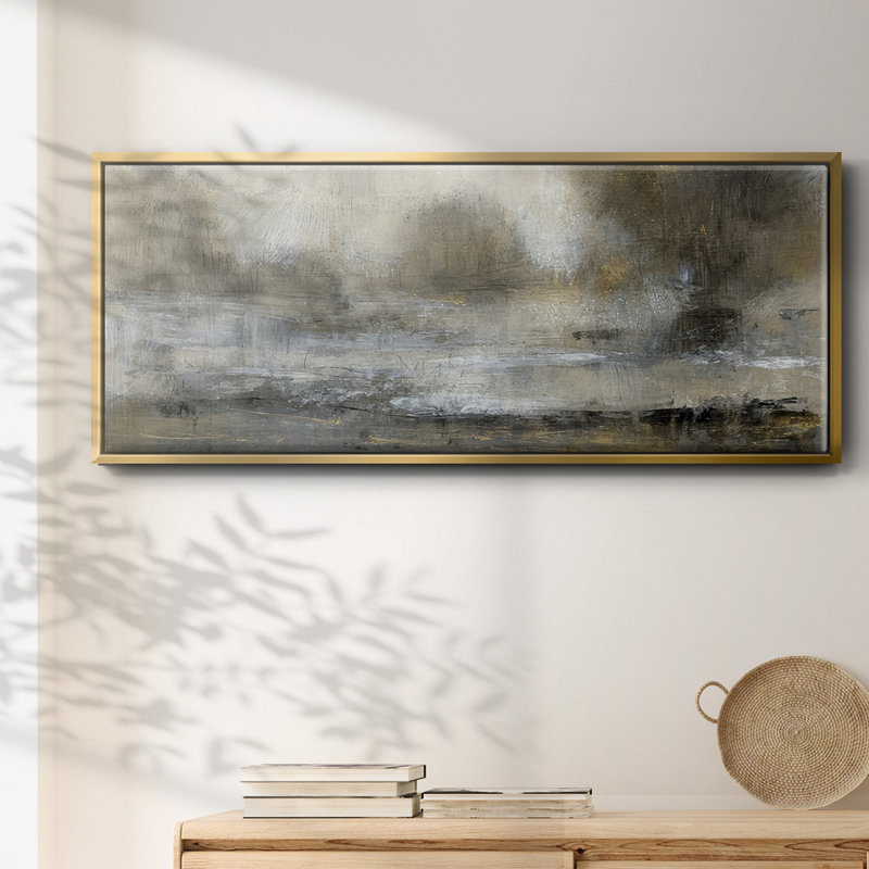 Gilt Landscape I- Framed Canvas