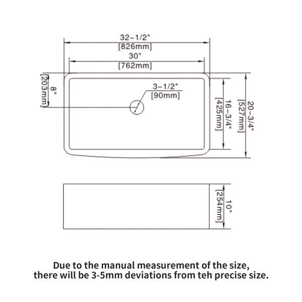 Dimensions du produit