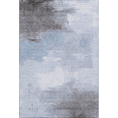 Premium Machine Washable Garett AMF1672 Abstract Rug