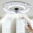 Fermato Ceiling Fan with LED Lights