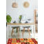 Tapis multicolore Kashkuli Gabbeh 2 pi 6 po x 5 pi 5 po