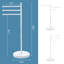 Bathroom Freestanding Towel Stand with 3 Swivel Bars