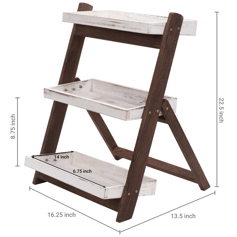 Étagère pour plante d'intérieur 3 niveaux Kristy