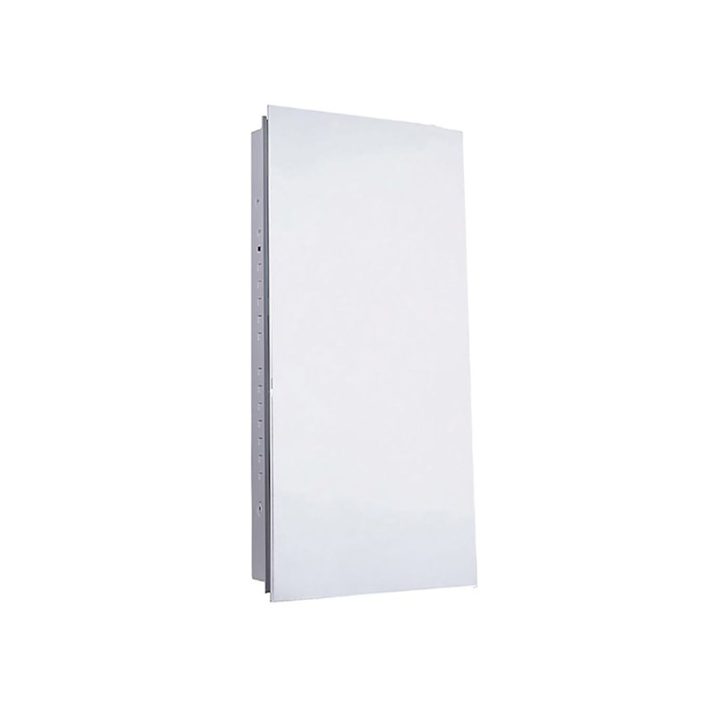 Armoire à pharmacie à 1 porte avec tablettes réglables Uriel, 18 po x 42 po