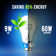 60W Equivalent A60 BA22d/Bayonet Cap 6000K LED Bulb