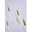 Lustre en laiton 28 lumières avec pendentifs en verre dépoussiéré