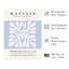 Abstrait matisse botanique doux bleu Mid-Century, reproduction d'art moderne sans cadre-685571511