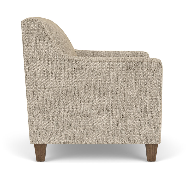 Fauteuil l 33 po, Polypropylène brun / oléfine