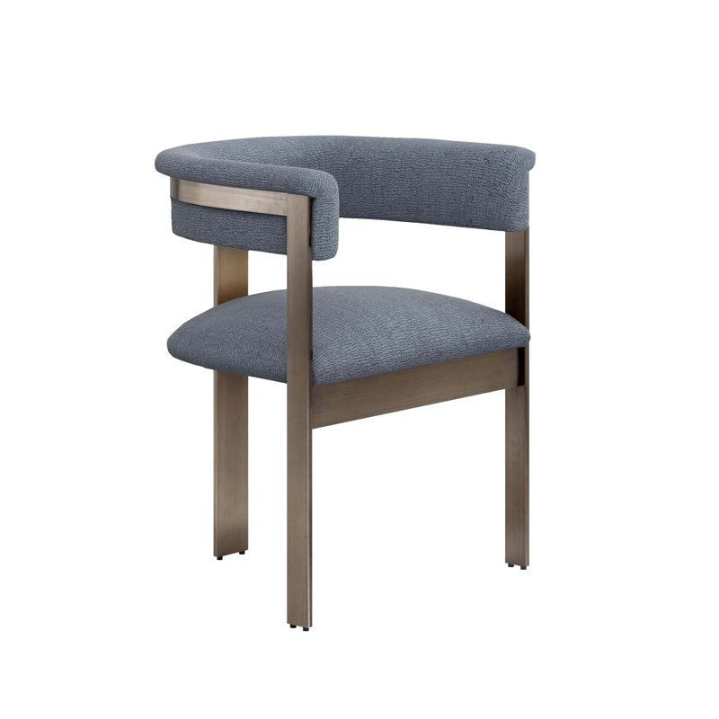 Darcy Upholstered Arm Chair, Azure