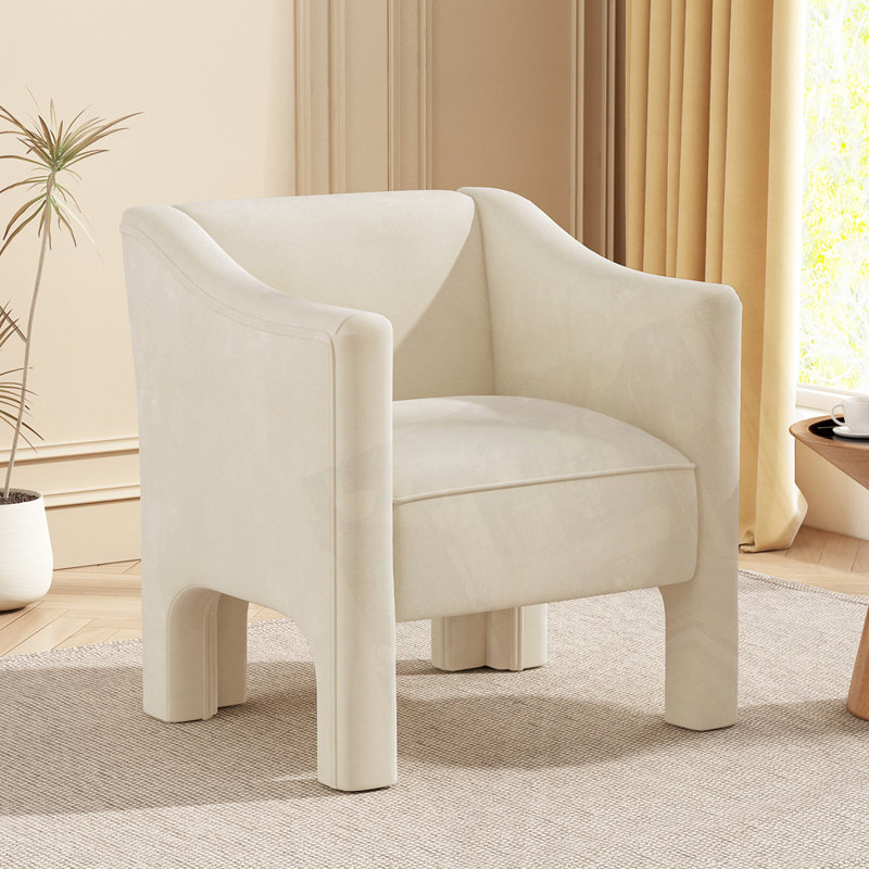 Fauteuil d'appoint Modern, Beige