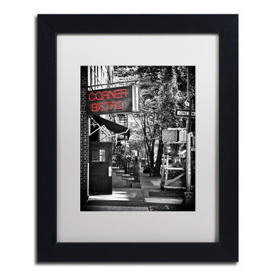 NYC Bistro Framed Photographic Print