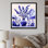 «Mauve Boho Pottery Blooms IV - Boho Pottery», art mural