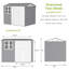 Metal Storage Shed-100556267