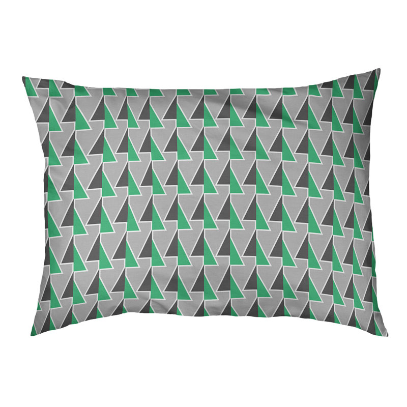 Coussin pour chien Chen, Petit (l 28 po x P 18 po x H 6 po), Vert gazon
