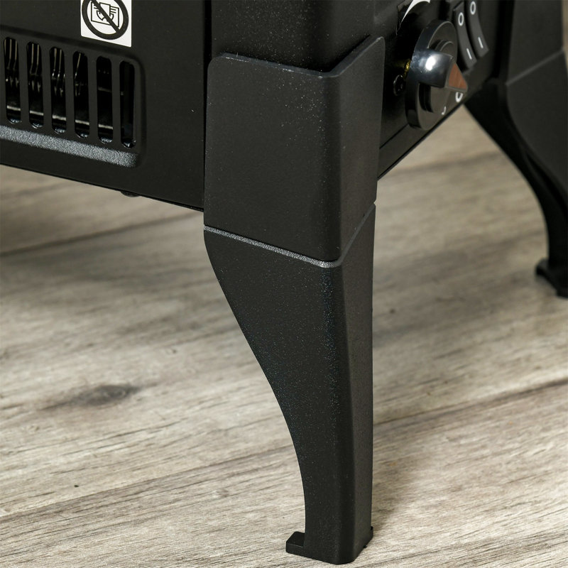 Coffman Belfry Heating 37cm W Black Electric Stove
