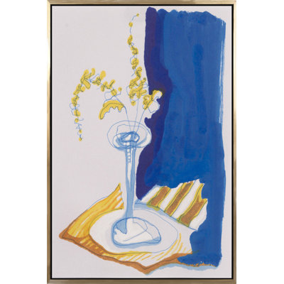 Simple Pleasures - peinture sur toile à cadre flottant