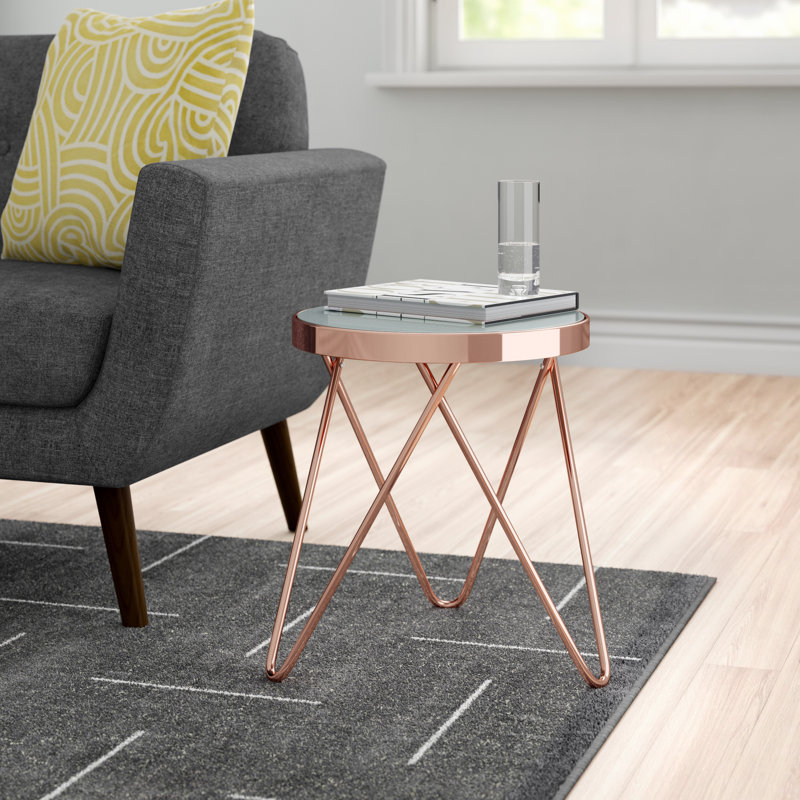 Maggie End Table, Copper