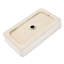 Lavabo de salle de bain vasque rectangulaire 24 "x 14" en céramique blanche-116492947