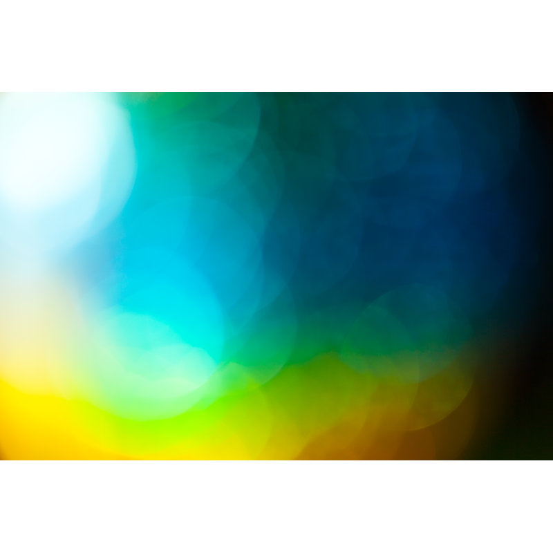 Gradient Bokeh Light by W-ings - No Frame Art Prints on Canvas, 61cm H x 91cm W