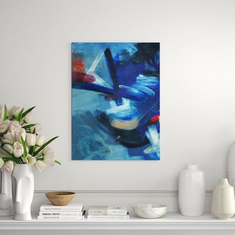 Cacophony I Print by Barclay Butera, Image Brush Gel, 32" H x 24" W