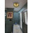 3-Light Semi Flush Mount Ceiling Light Green Glass-1618663106