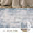 8X10 Machine Washable Area Rug Non-Slip Low Pile Abstract Blue Soft Carpet For Living Room Bedroom