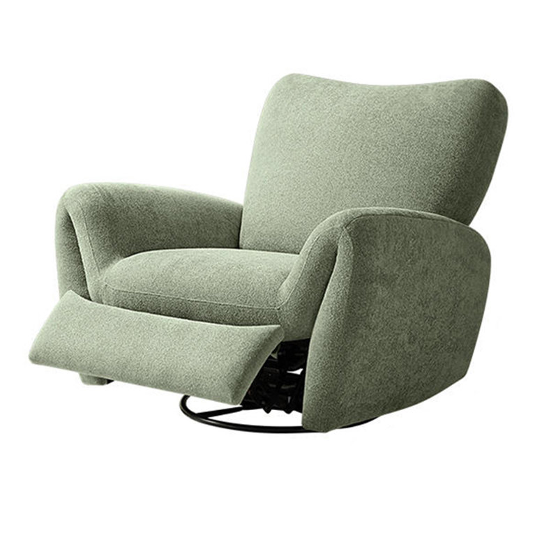 Fauteuil inclinable rembourré Olibel, Vert