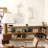 Golden Abstract Wall Decoration