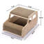 Lit de repos en carton Debrosse