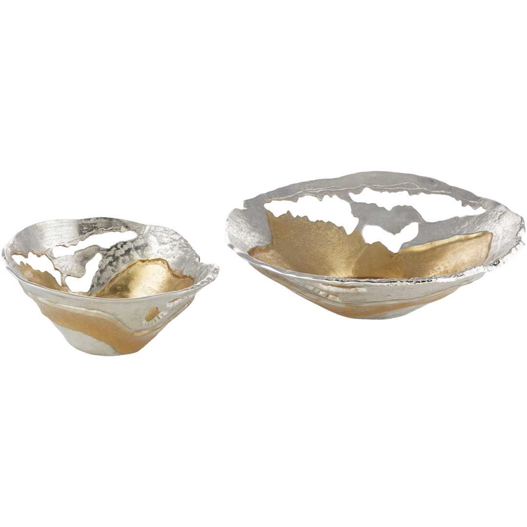 Andrzej Metal Decorative Bowl 2 Lark Manor™