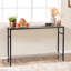 Console étroite, canapé de 47 pouces avec tablette ajustable, table longue à 2 niveaux-1108479392-1108479407