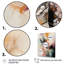 Orange marbré aquarelle II - décoration murale abstraite-372605893-372605897