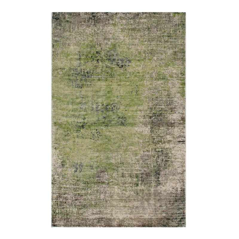 Area Rug in Green