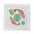 Koi Coral Cotton Sateen Cocktail Napkins