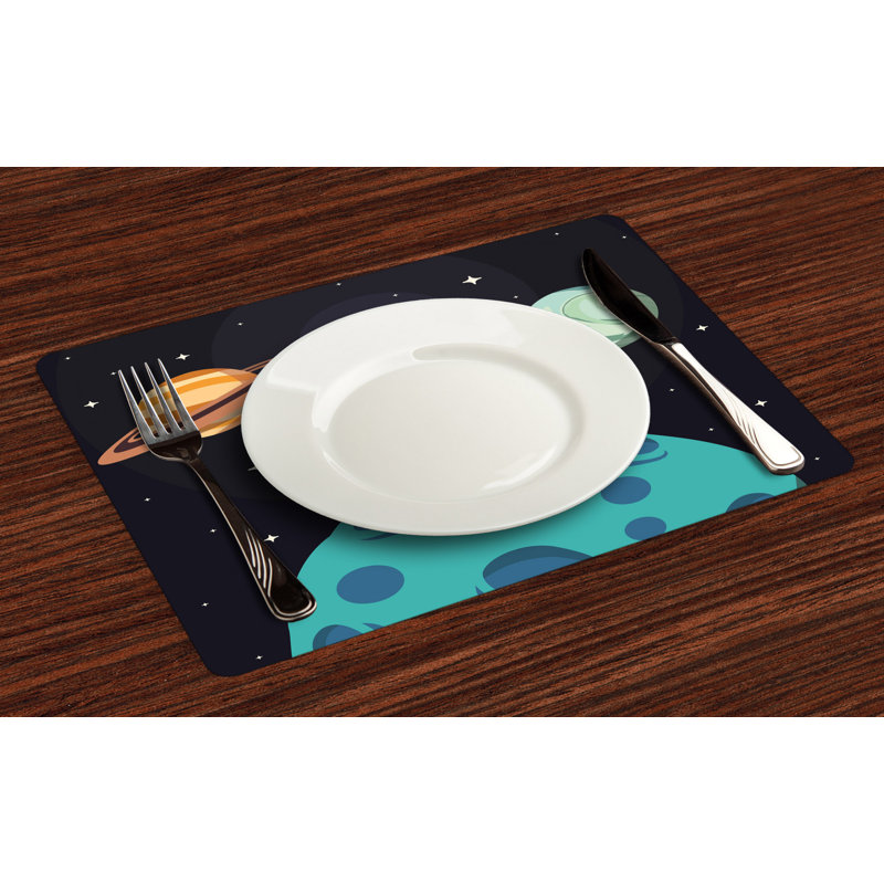 Polyester Patterned Rectangle Placemat