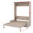Murphy Bed With Sofa And LED