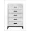 Commode blanche Mirage