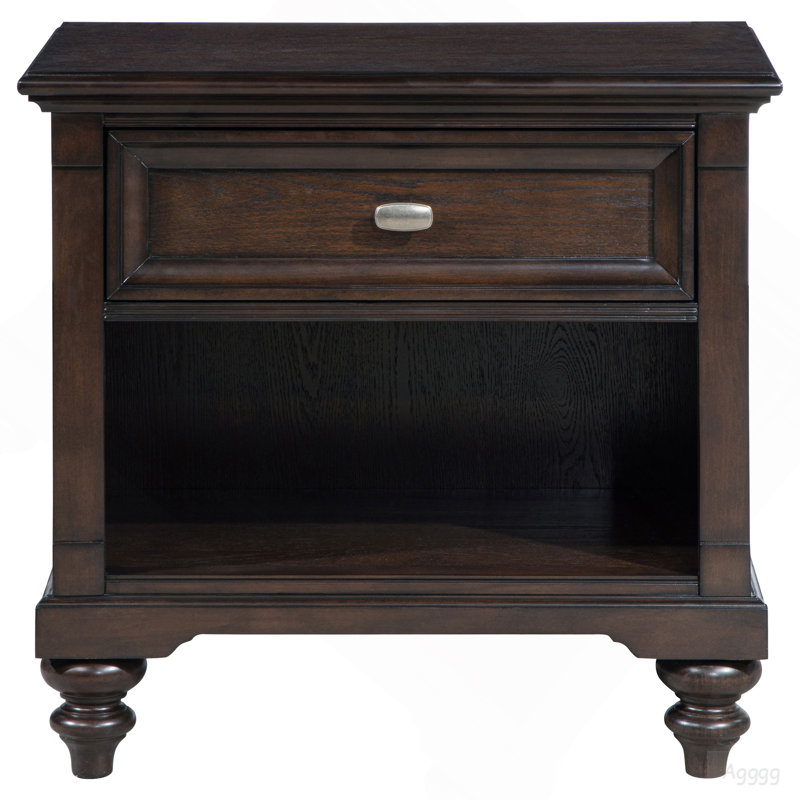 Berwick Dark Oak 1-drawer Nightstand