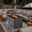 Propane Outdoor Fire Pit Table With Lid-1361296636