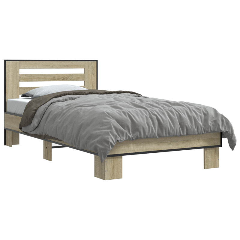 Bed Frame, Sonoma Oak