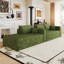 Canapé d'angle Cloud de 262 cm, canapé en L moderne et minimaliste avec revêtement en velours côtelé moelleux-1549177193-1549177198