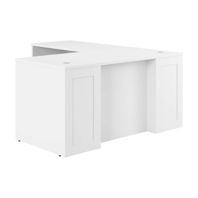 Hampton Heights L-Shaped Executive Desk