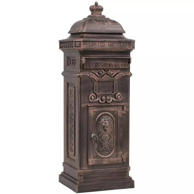 Clairview Aluminum Column Box, Bronze
