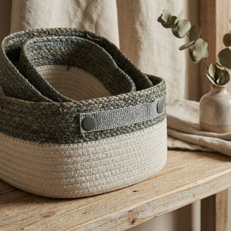 World Menagerie Fabric Decorative Basket