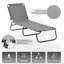 Chaises longues 2 pièces pour chaises longues pliantes, chaises de bronzage d'extérieur avec dossier inclinable à 5 niveaux, structure en acier-1433691915