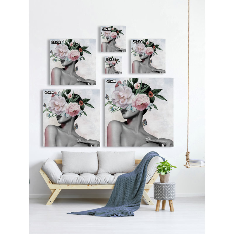 «I Am Beautiful» par - Impression sur toile tendue, H 32 po x l 32 po x P 1,5 po
